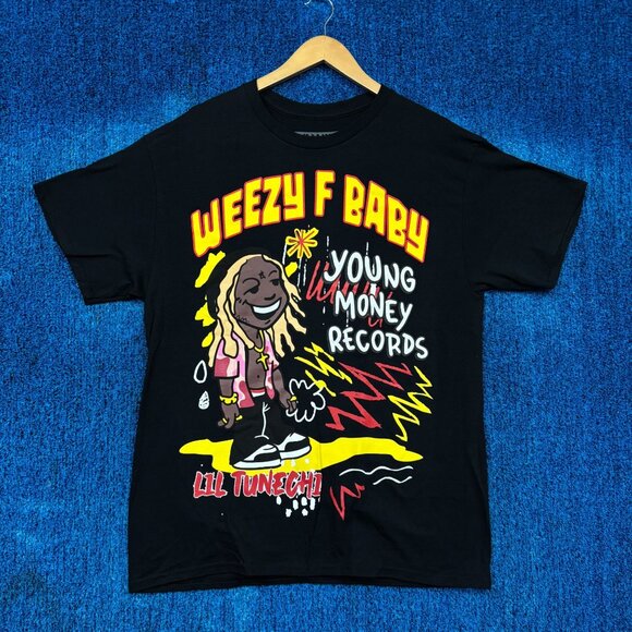 Lil Wayne T-Shirt Size Large Hip Hop Graphic Tee - Picture 1 of 4